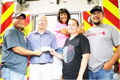 Fire Department Receives Grant From Elks