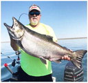 New State Chinook Salmon Record After  Angler On Fort Peck Sets The Hook