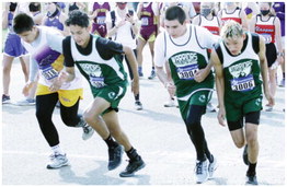 Brockton Cross Country Runners  Compete At Poplar Meet