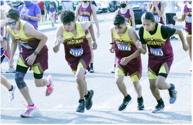 Poplar Hosts Cross Country Meet,  Both Home Teams Take Third Place