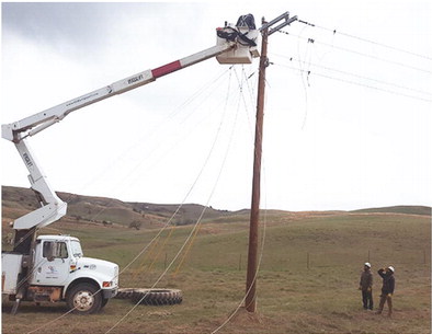 New Poles Going Up