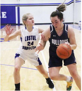 Lustre Christian Girls Hold Off  Bainville in Class C Basketball Play