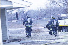 Fire On Seventh Avenue North