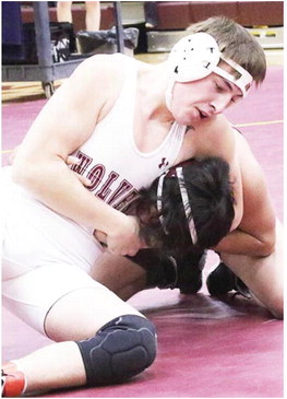 Wolf Point Wrestlers Compete In Poplar