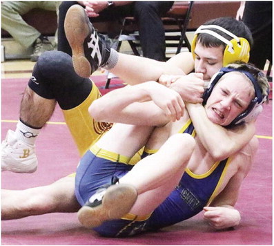 Poplar Wrestlers Battle Miles City  Squad In Home Dual Matches