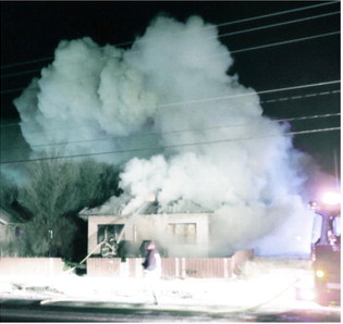 Fire Destroys Wolf Point House