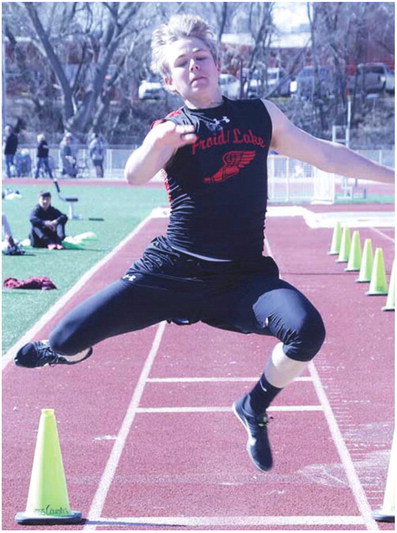 Red Hawks Compete At Opening Meet