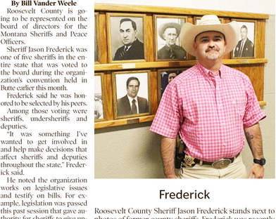 Frederick Voted To Sheriffs’ Board