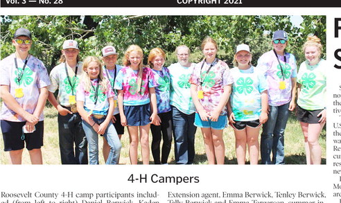 4-H Camp Attracts Many Students