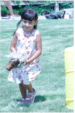 Youngsters Take Part In Stick Horse Rodeo