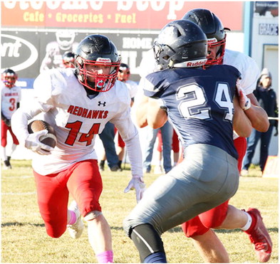 Red Hawks End Regular Season With 48-14 Victory Over Bainville