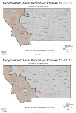 Commission Considers  Two Congressional Maps