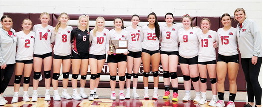 Red Hawks Qualify For State Volleyball Tourney