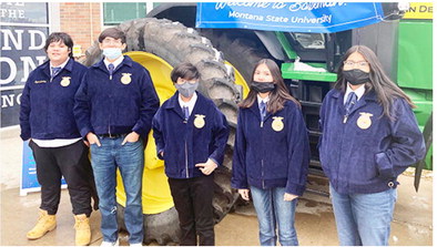 Poplar FFA Students Attend Ag Expose Days