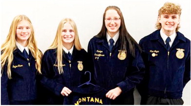 Froid FFA Places Third At State