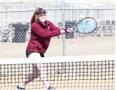 Lady Wolves Score Victories On Tennis Courts