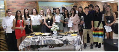 Students Inducted Into National Honor Society