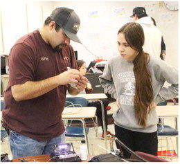 Wolf Point Students Learn  About Options During Career Fair