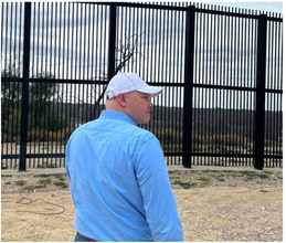 Krautter Visits U.S. Southern Border