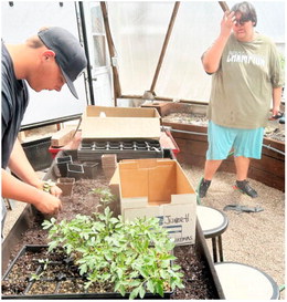 Greenhouse Produces Products, Lessons At School