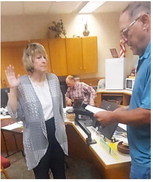 Commissioners Appoint  Evans As Interim Clerk