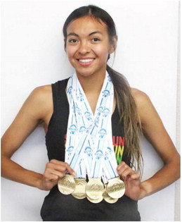 Sierra Summers Earns Gold Medals,  Might Run With Collegiate Team