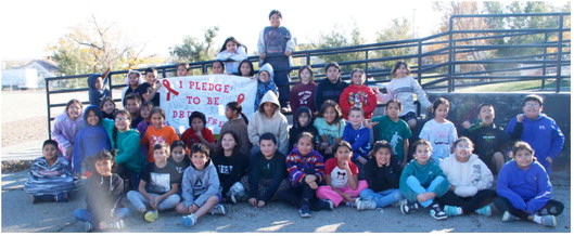 Area Students Learn About Red Ribbon Week