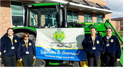 Poplar FFA Attends Ag Expo In Bozeman