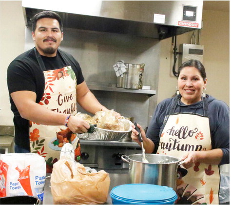 Feed The Homeless Hungry Enjoys Thanksgiving Dinner In Poplar