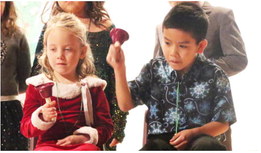 Poplar First-grade Students Entertain During Christmas Program