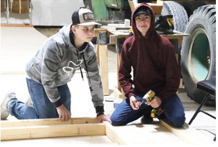 Students Assisting  With Museum Expansion