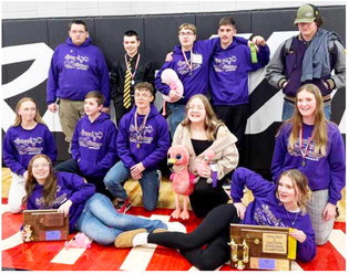 Culbertson Speech Team Wins Divisional Title