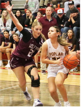 Poplar Girls Fight Off Wolf Point