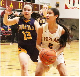 Poplar Girls Upend Culbertson For Home Win