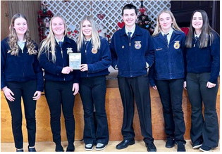 Area FFA Students Earn District Honors