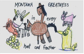 Winners of Montana Ag In Color Drawing Contest Announced